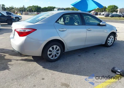 2015 Toyota Corolla L из США, поврежденный, VIN 2T1BURHE7FC248584